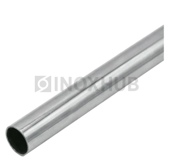 Труба круглая AISI 304, ASTM A554, Ø20.0×1.5×6000 мм, GRIT 600