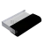 Профиль (212-8 BLC), L=3000, стекло 8.0 мм, ПВХ Черный мат