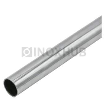 Труба круглая AISI 304, ASTM A554, Ø20.0×1.5×6000 мм, GRIT 600