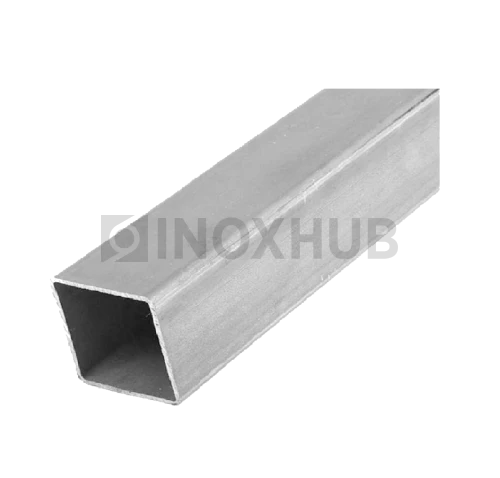 Профильная труба AISI 430, 20×20×1.2×6000 мм, GRIT 320