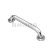 Поручень настенный прямой, L=400 мм, Ø38 мм, AISI 201, GRIT 600