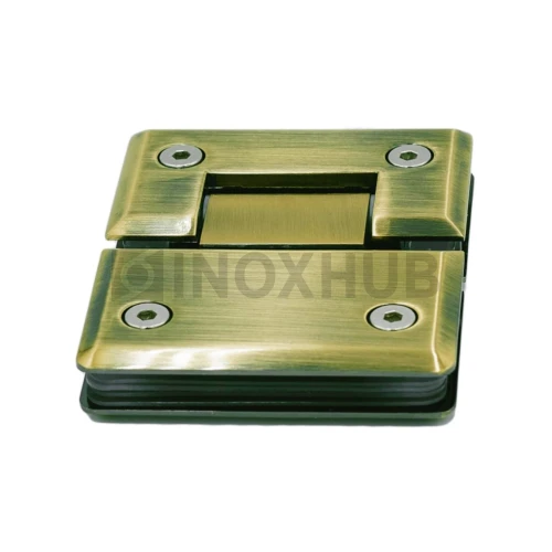Петля (303 Bronze) стекло-стекло 180°, под Бронзу