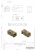 Держатель штанги (188 Gold) стена-штанга поворотный, штанга 15×15 мм, нерж. сталь под Золото