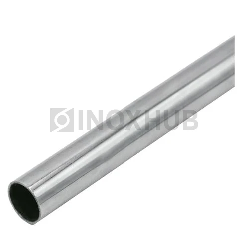 Труба круглая AISI 304, ASTM A554, Ø38.0×1.5×6000 мм, GRIT 600