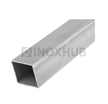 Профильная труба AISI 304, 40×40×2.0×6000 мм, GRIT 320