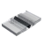 Профиль (210-8-2500 CL) магнит черный 90º/180º, L=2500 (1 компл/2шт), стекло 8.0 мм, ПВХ прозрачный БЕЛЫЙ